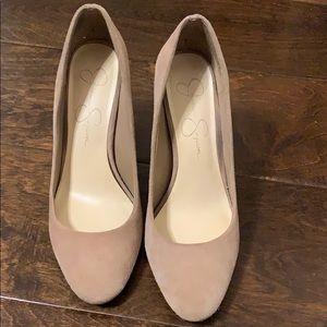 Jessica Simpson block heels